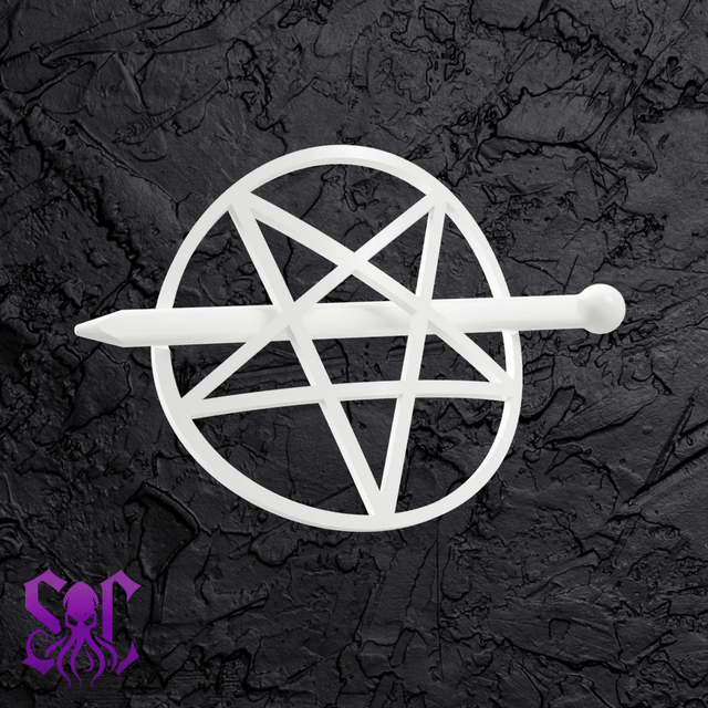 Pentagram hairpin