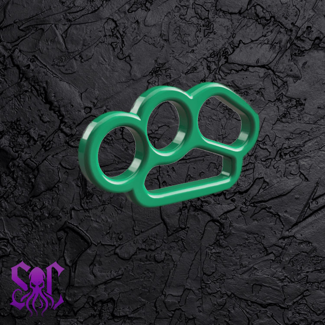 Knuckle Duster keyring/charm