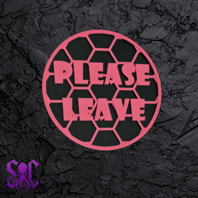 Please leave 