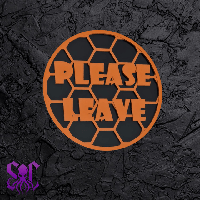 Please leave 