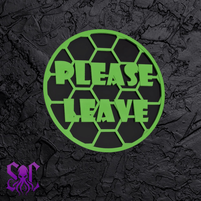 Please leave 